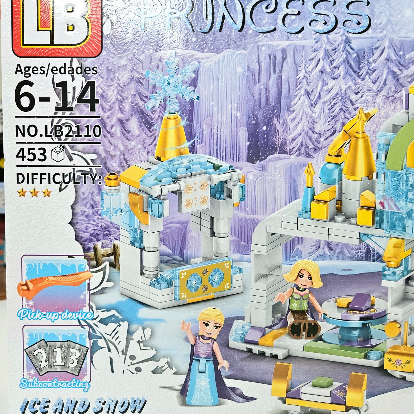 Set kockica "Ice and Snow Princess"