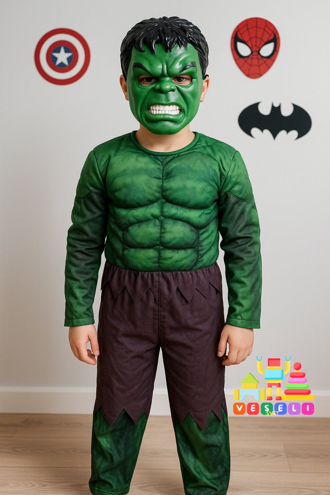 Hulk kostim za maskenbal