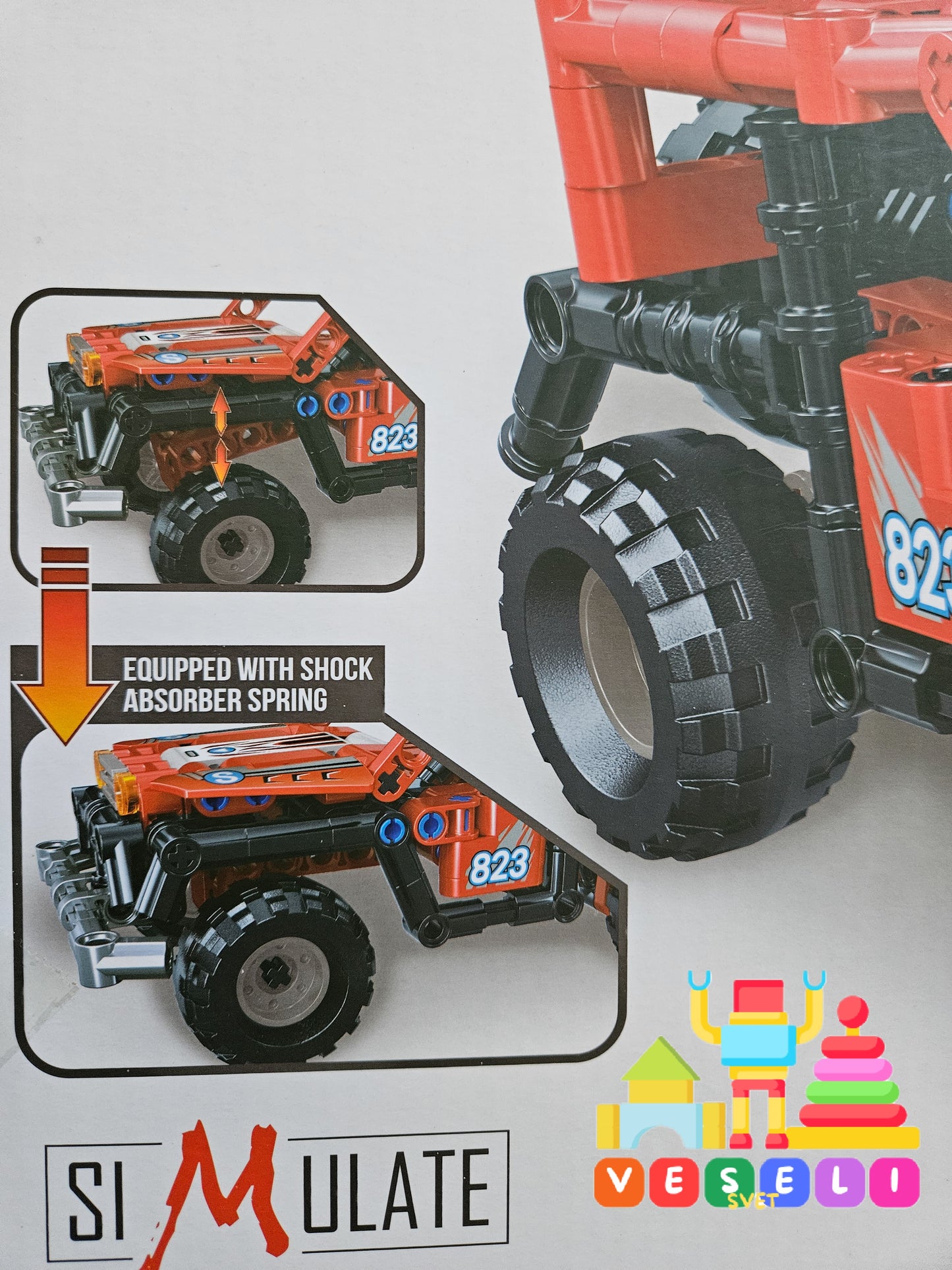 Konstruktivni set – Off-Road Dynamic džip
