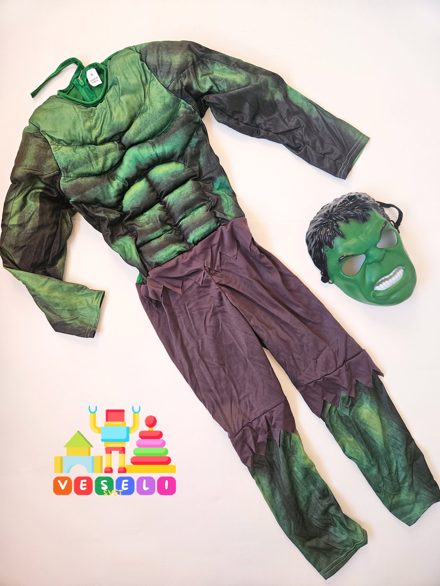 Hulk kostim za maskenbal