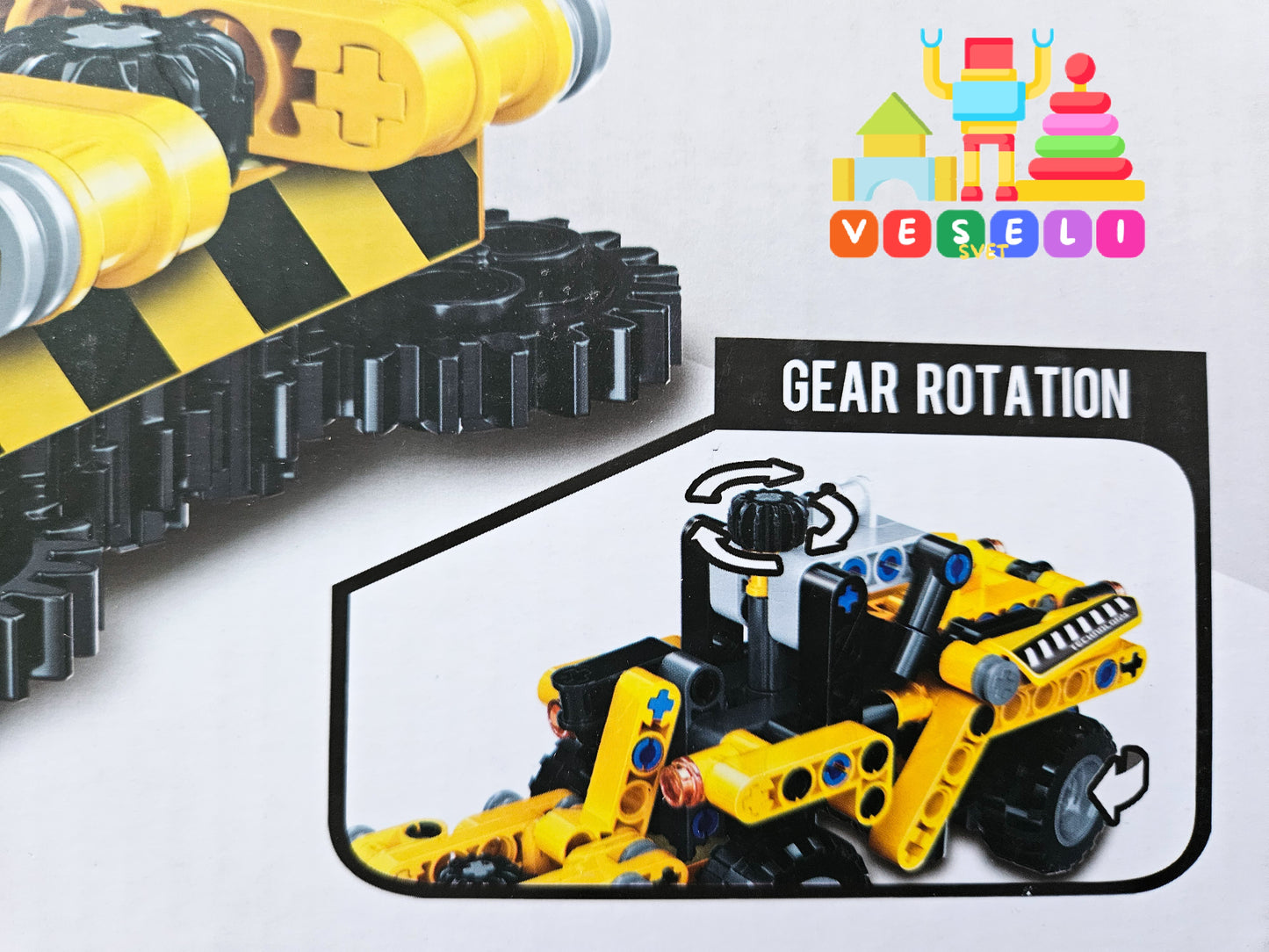 Konstruktivni set – Super Traktor