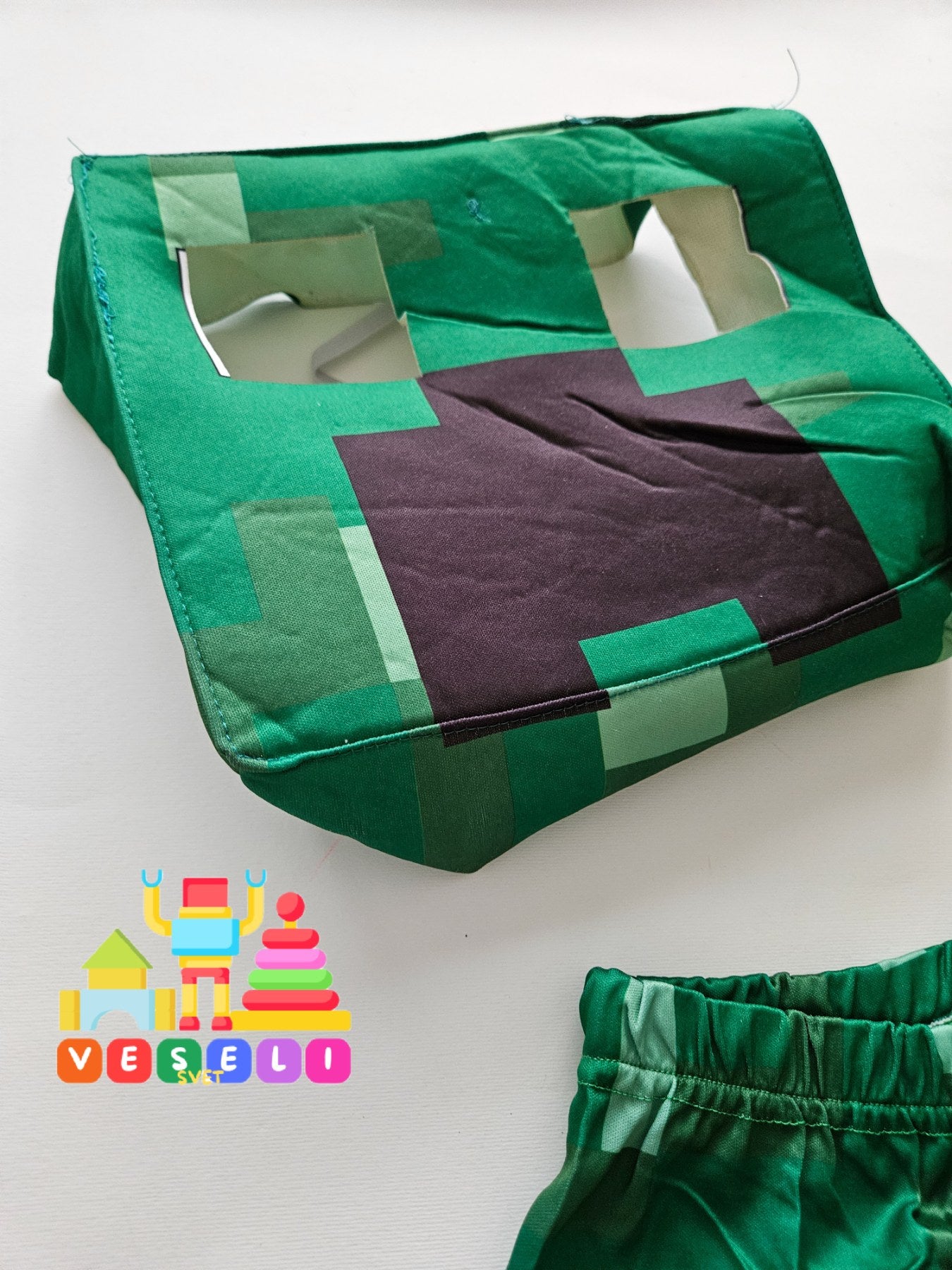 Creeper minecraft kostim za maskenbal