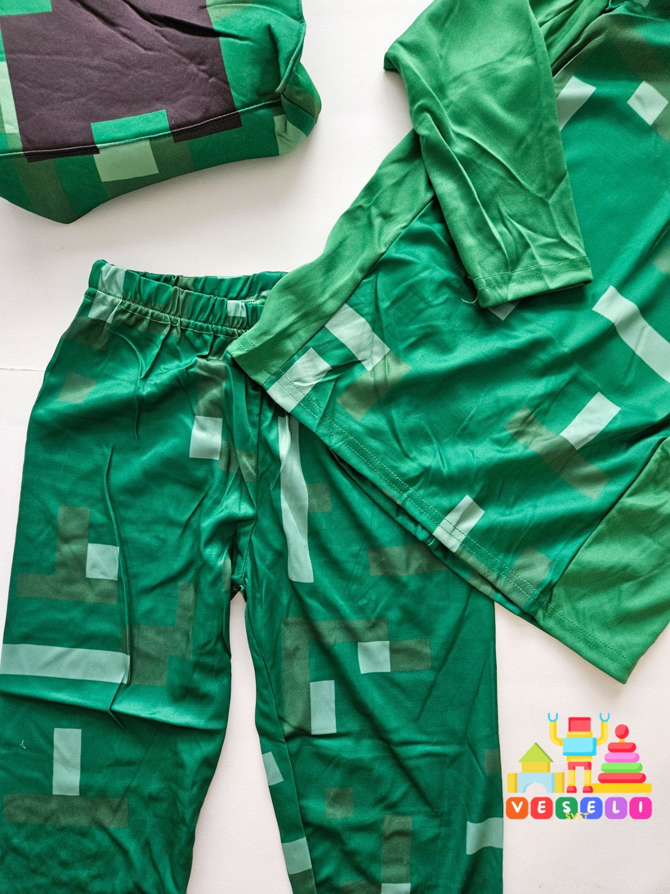 Creeper minecraft kostim za maskenbal