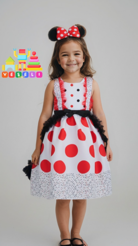 Kostim Minnie Mouse za maskenbal