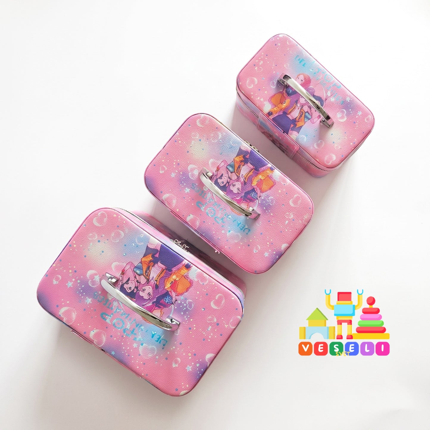 Set od 3 nesesera Rumi, Mira i Zoi