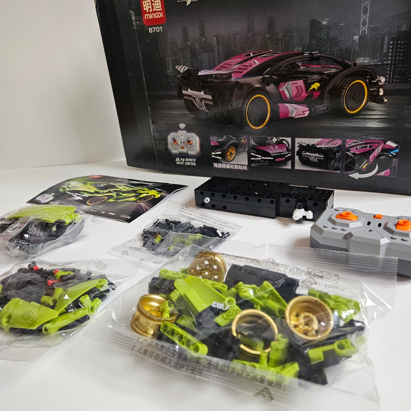 Set kockica "Speed Car – RC automobil"