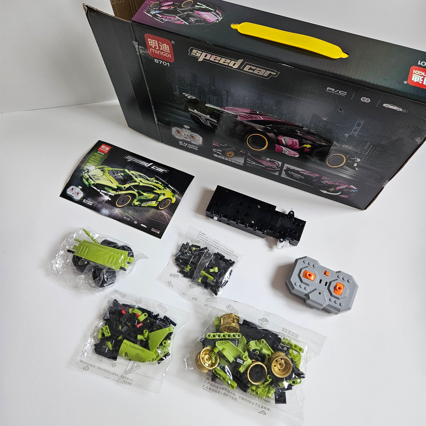 Set kockica "Speed Car – RC automobil"