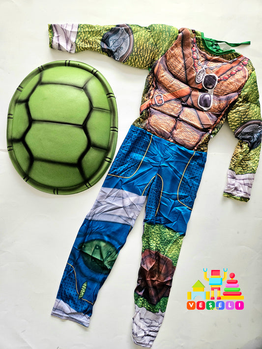 Nindža kornjača kostim za maskenbal (sa oklopom)