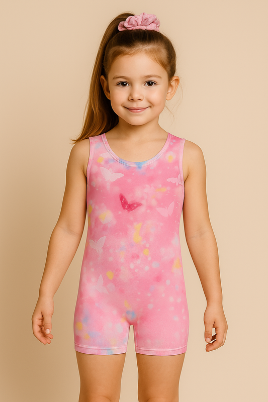 Triko za gimnastiku Tara pink