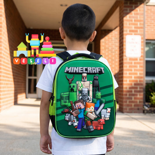 3D dečiji ranac Minecraft