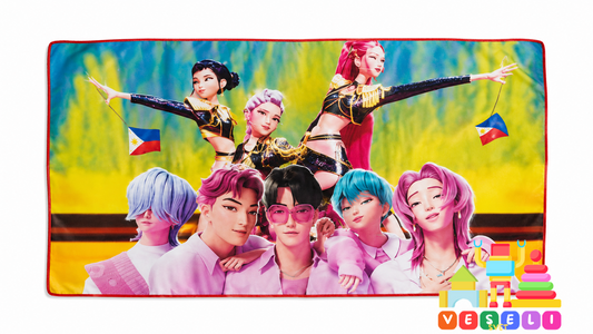 Peškir za plažu od mikrofibera K pop 3