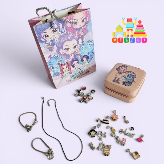 DIY set za izradu narukvice sa privescima – poklon set